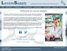 Tablet Screenshot of locumsupply.com